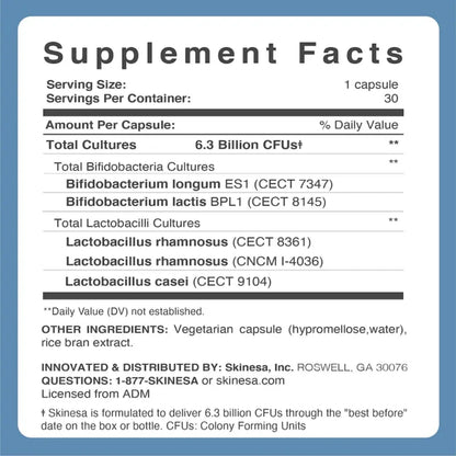 Skinesa® Skin Probiotic